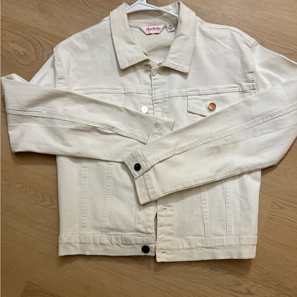 Cream Denim WIFEY Jacket